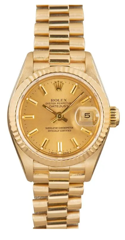 Night Out Pre-Owned Ladies 18k Datejust President