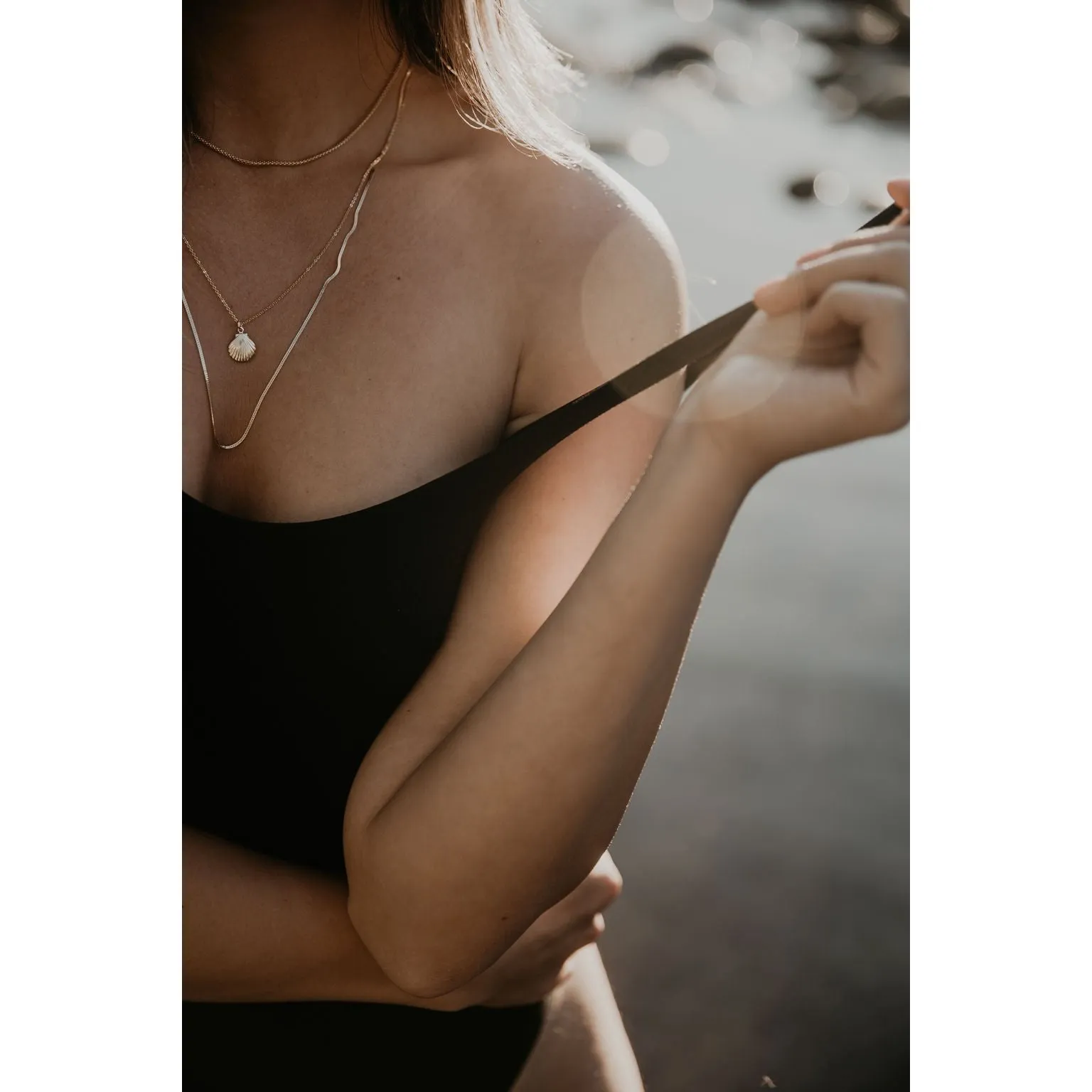 Herringbone Chain Youth Present Nature Accent