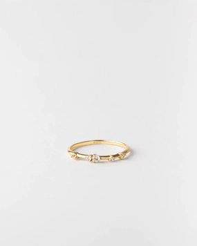 Festival Outfit Fresh Form Starscape White Sapphire Ring