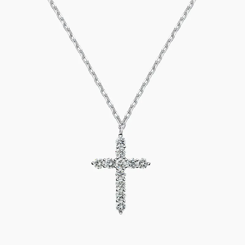 Daily Wear Accessory Seasonal Trend 14K Gold Plated Cross Amulet Necklace