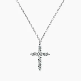 Daily Wear Accessory Seasonal Trend 14K Gold Plated Cross Amulet Necklace