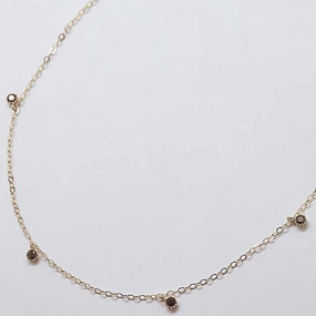 Handcrafted Jewelry Custom Jewelry Black CZ Choker Necklace