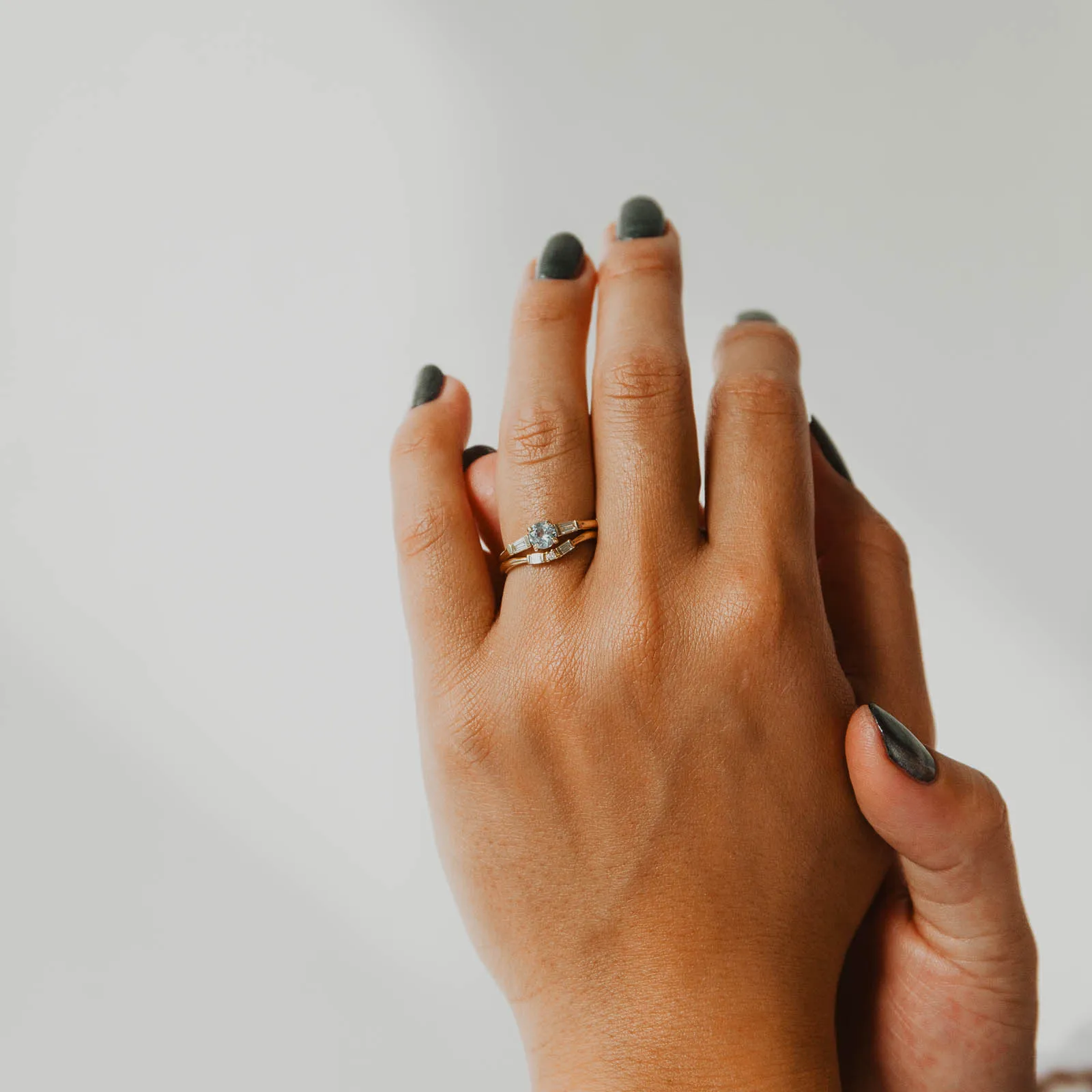 Ellie Ring - Montana Sapphire Expressive Style Classic Piece