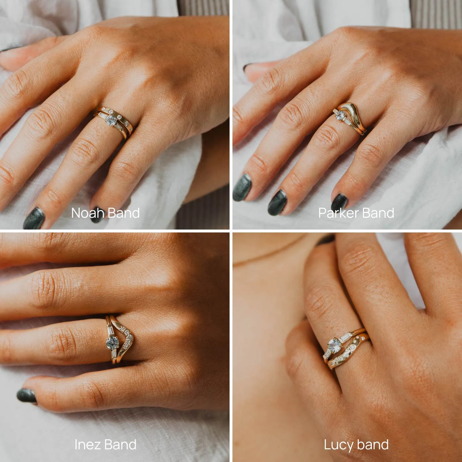 Polished Mood Ellie Ring - Montana Sapphire