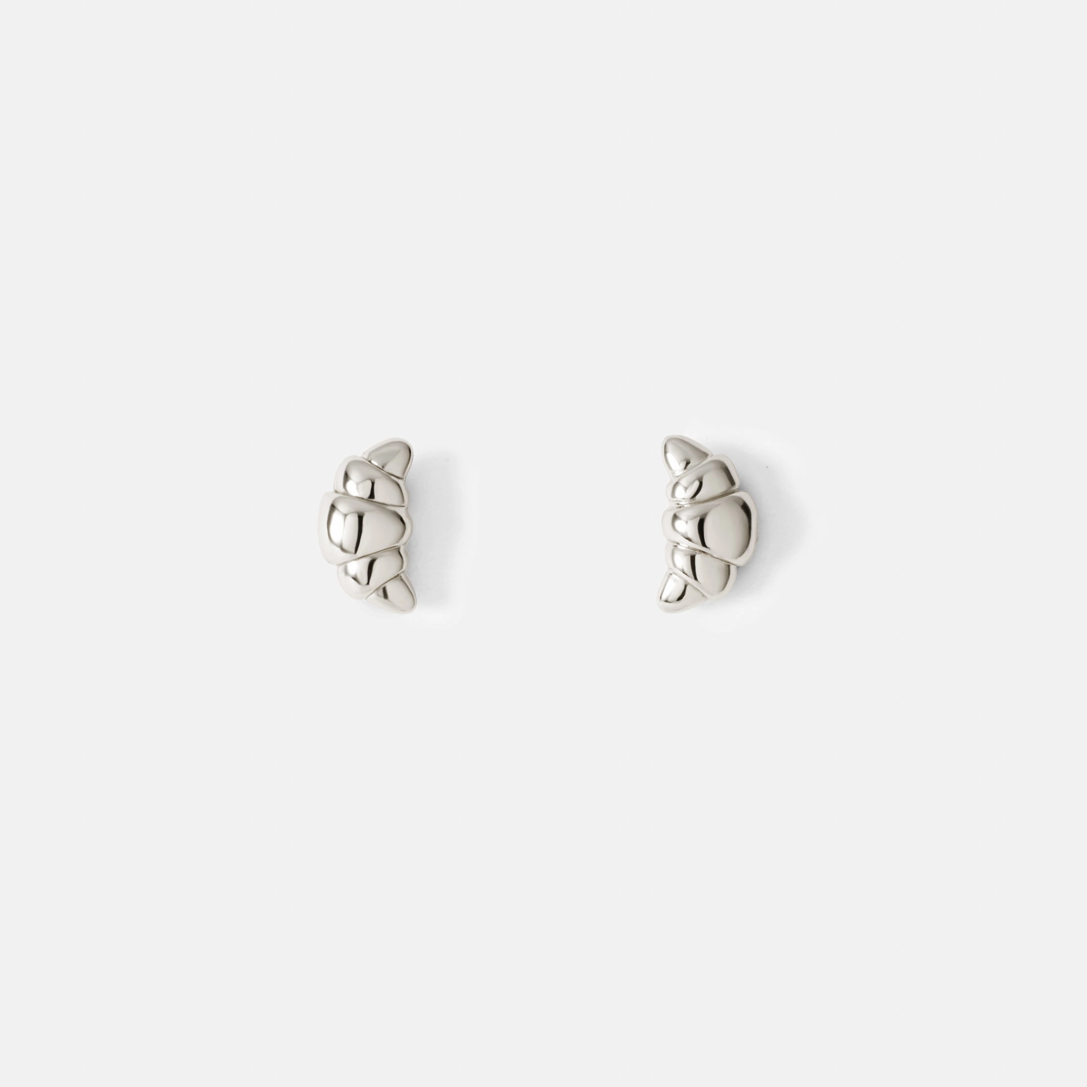 Classic Craftwork Pure Accent Croissant Studs