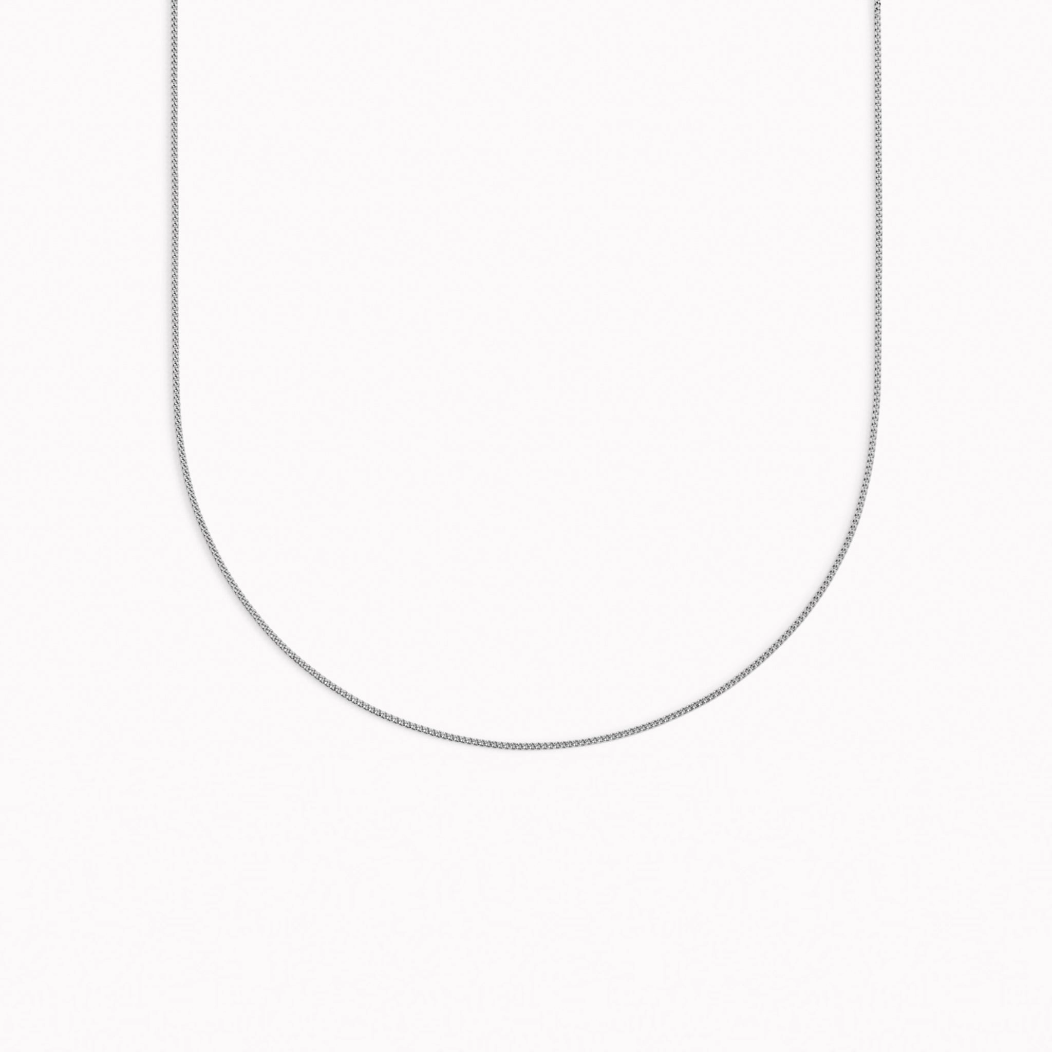 Diamond Cut Silver Chain - Alta Layered Spark