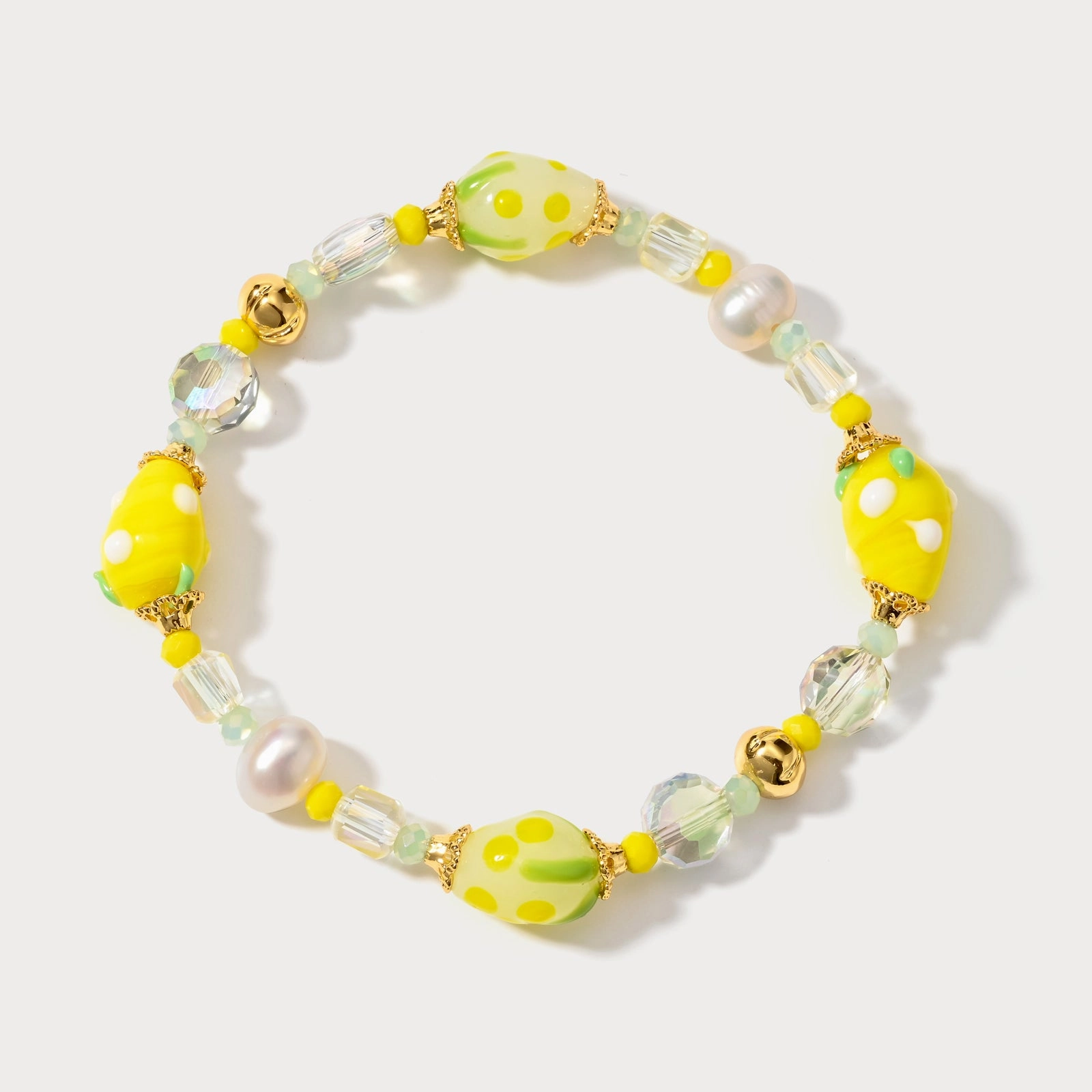 Borderless Norm Heirloom Sight Raspberry Beaded Bracelet