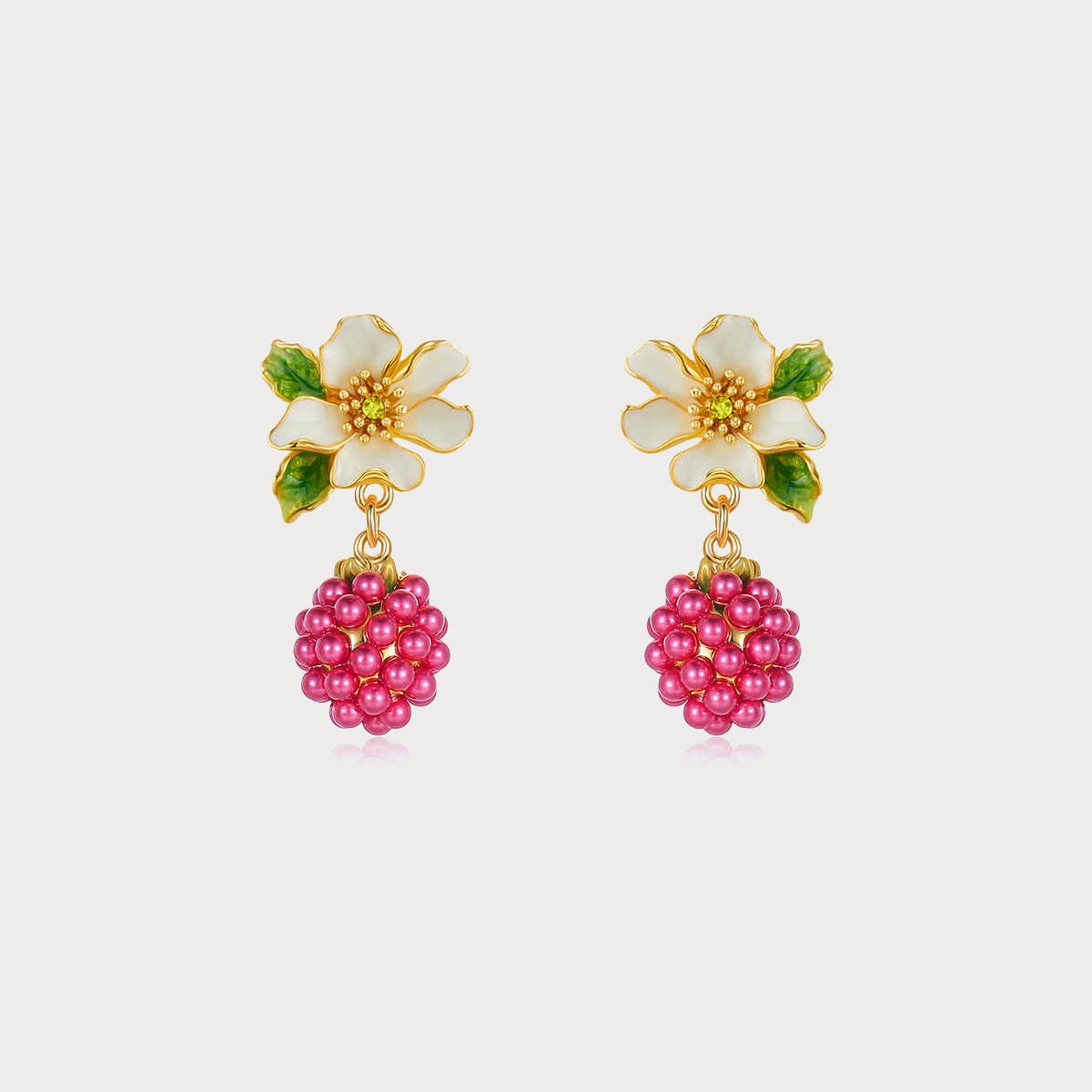 Durable product Raspberry Stud Earrings