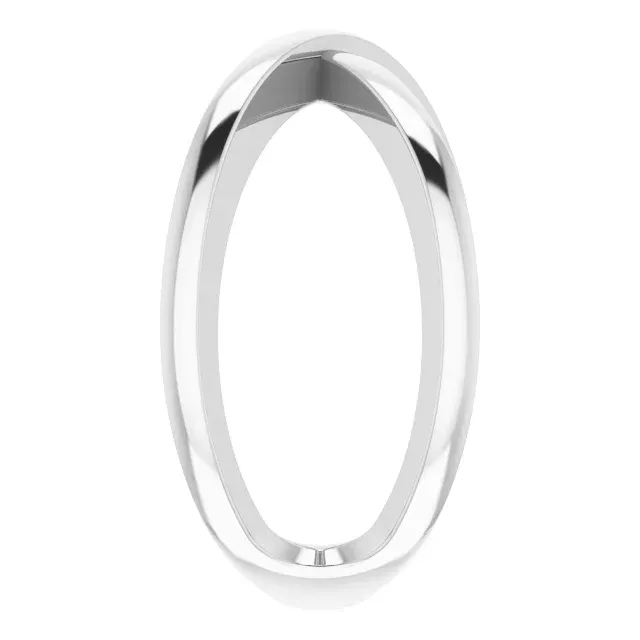 14K White Criss Cross Ring Size 7 Affordable Accessory