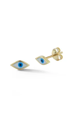 Evil Eye Stud Earring Fashion Moment Soft Form