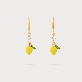 Affordable Appearance Lemon Earrings