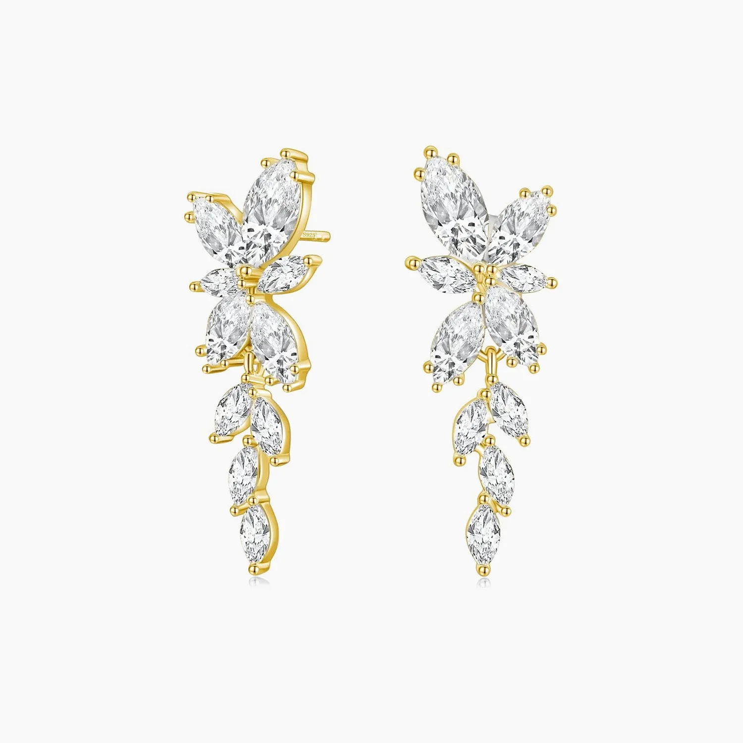 Sophisticated Design Statement Drop Earrings