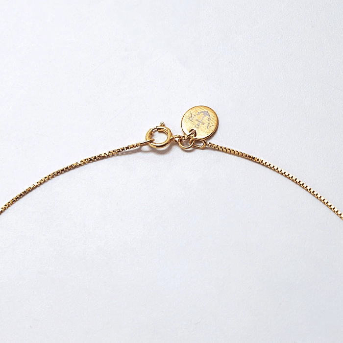 Perfect Accent Everyday Gift Dainty Box Chain Necklace