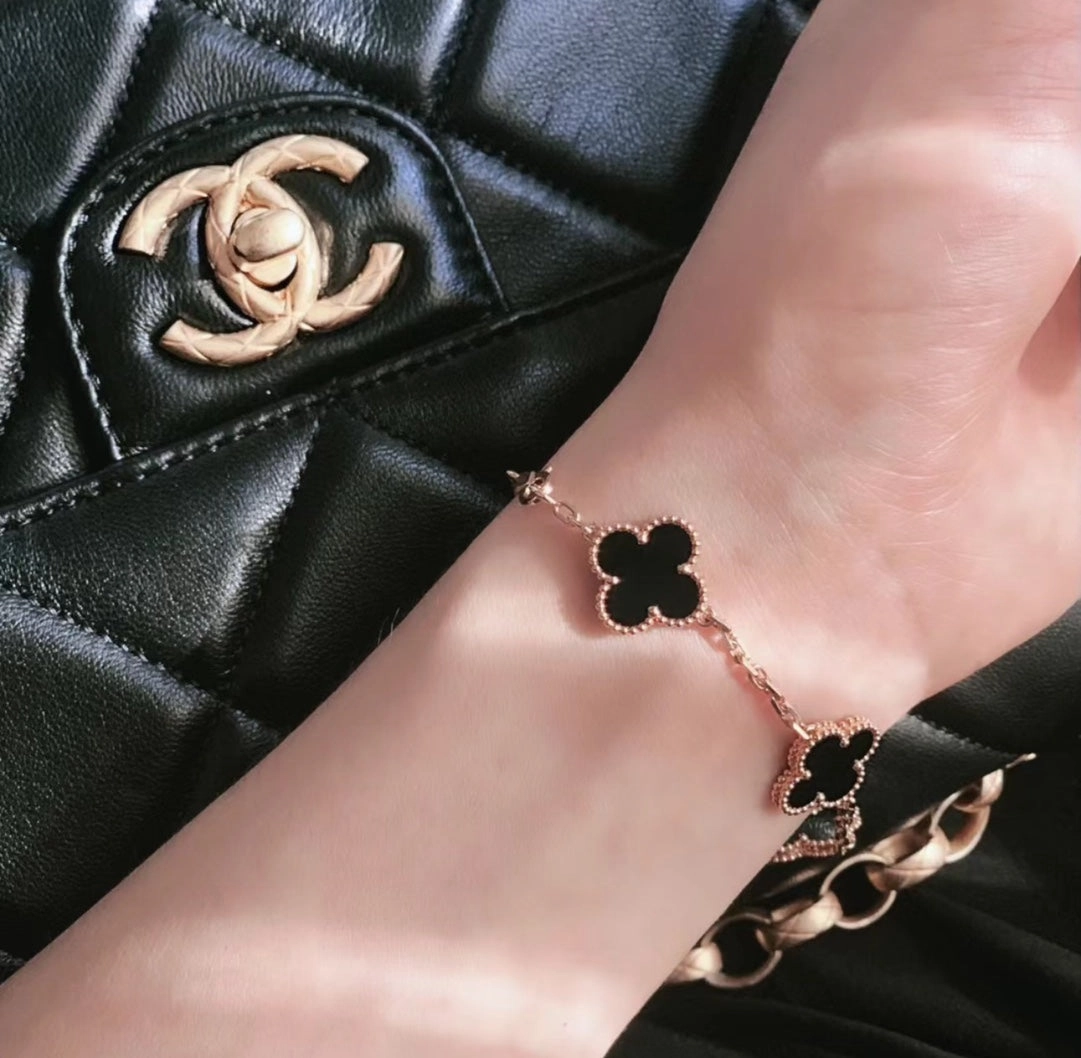 Rosalee 15mm Clover Bracelet 5 Motifs Fashion Shine