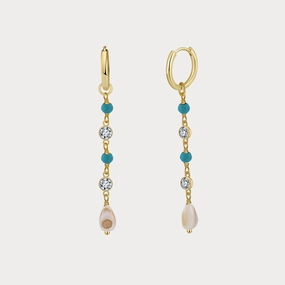 Ocean Breeze Drop Earrings Opulent Accessory