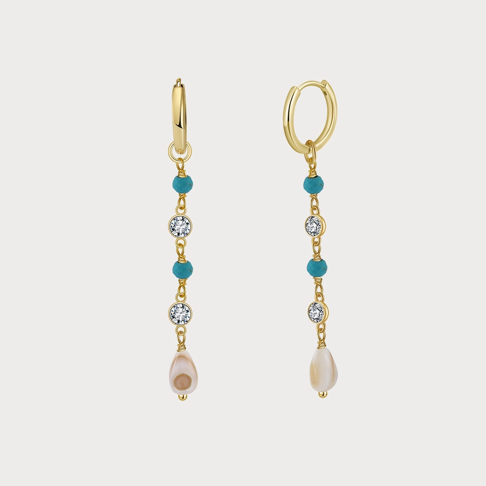 Ocean Breeze Drop Earrings Opulent Accessory