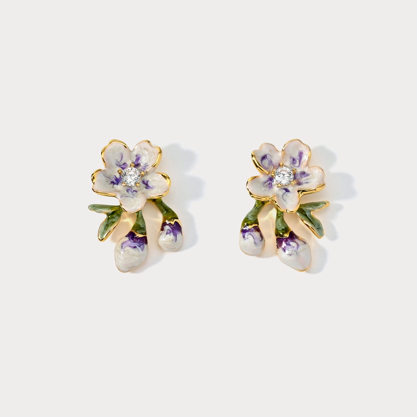 Sakura Earrings Secure Adornment Splendid Piece