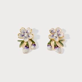 Sakura Earrings Secure Adornment Splendid Piece