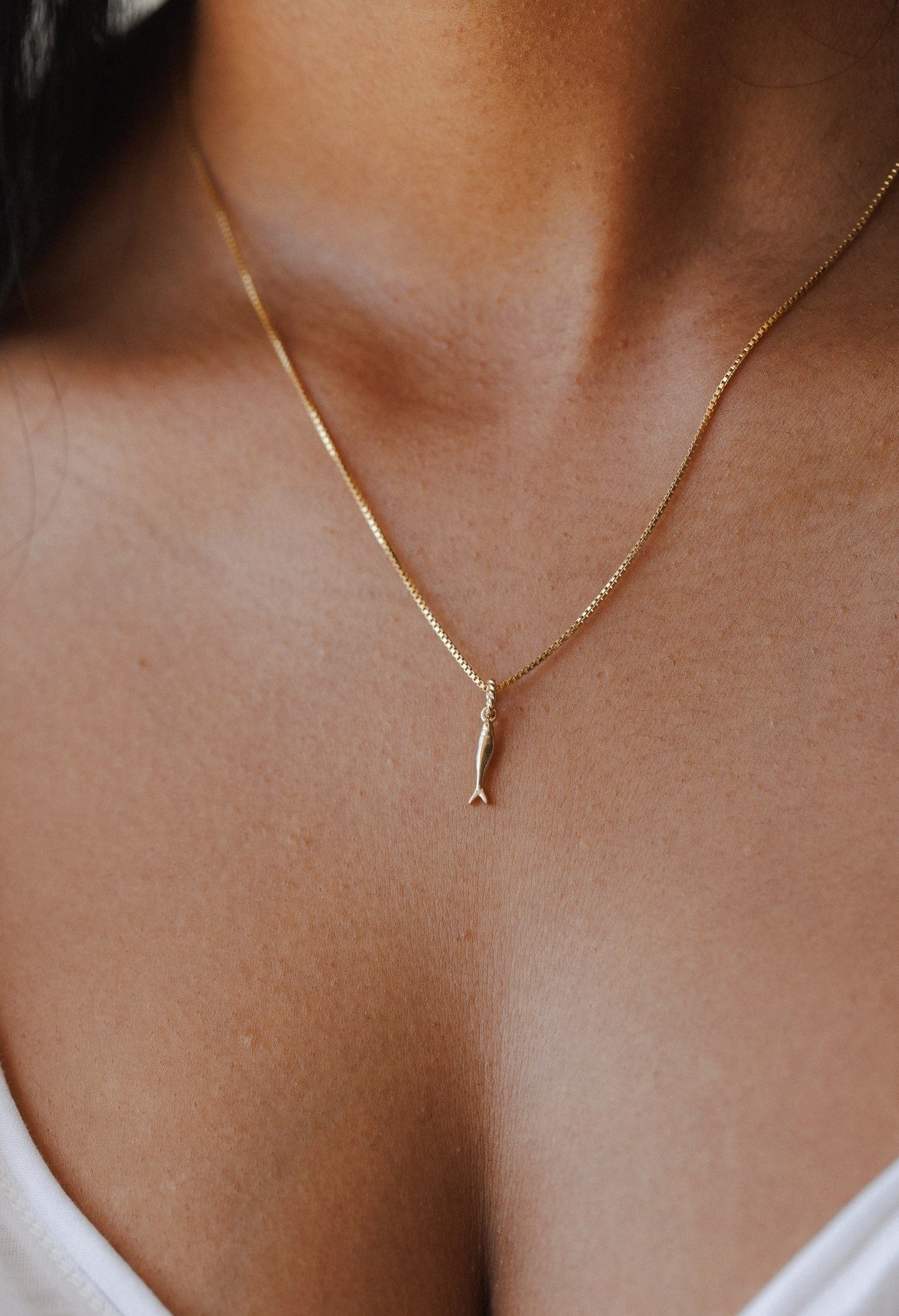 Sardine Charm Shining Detail Mirror Selfie