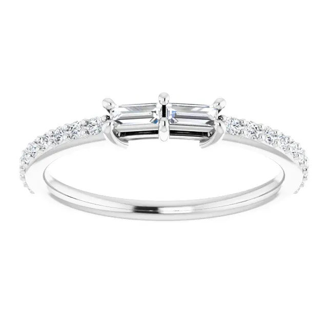 14K White 1/3 CTW Diamond Ring Corporate Gift