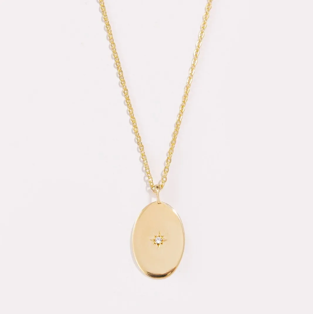 Effortless Glow North Star Necklace