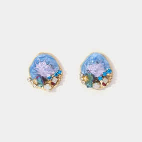 Ocean Gemstone Earrings Brilliant Choice Delicate Essential