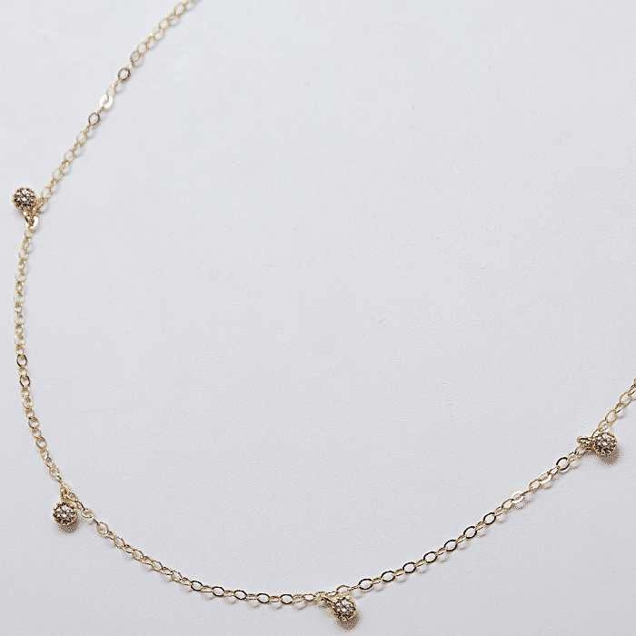 White CZ Choker Necklace Dazzling Style Fashion Statements