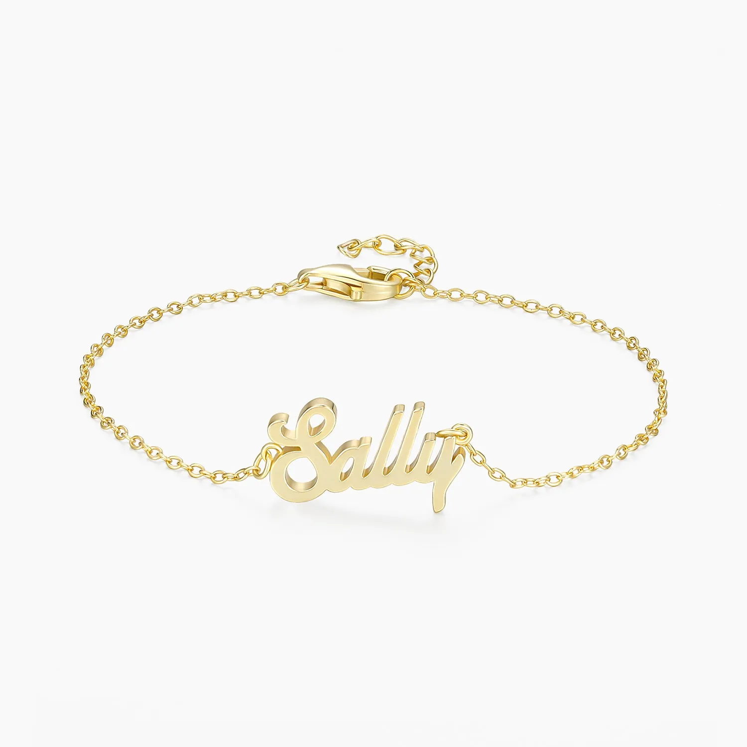 Finishing Accent Stunning Accent Custom Name Bracelet