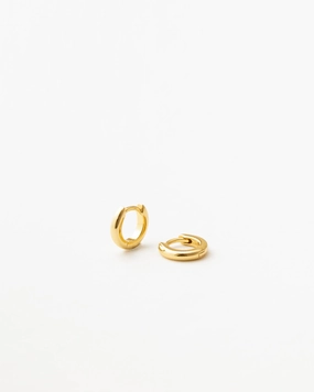 Ona Huggie Hoops Gloss Touch