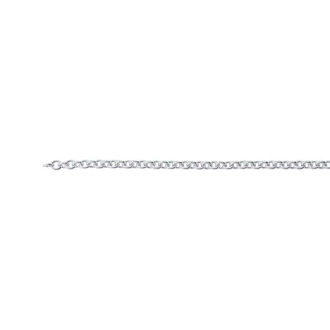 Silver Chain - 18" Classic Lines Fashion Statement