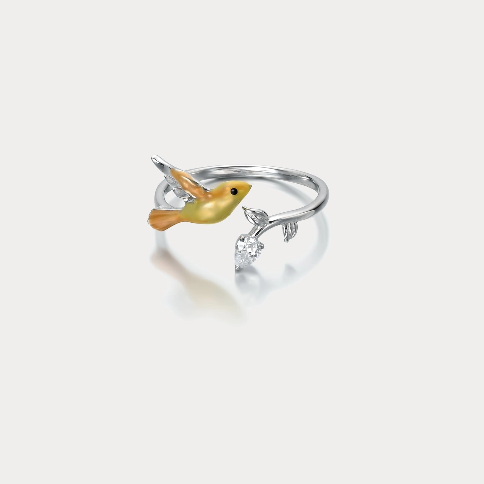Weekend Ready Silver Oriole Ring