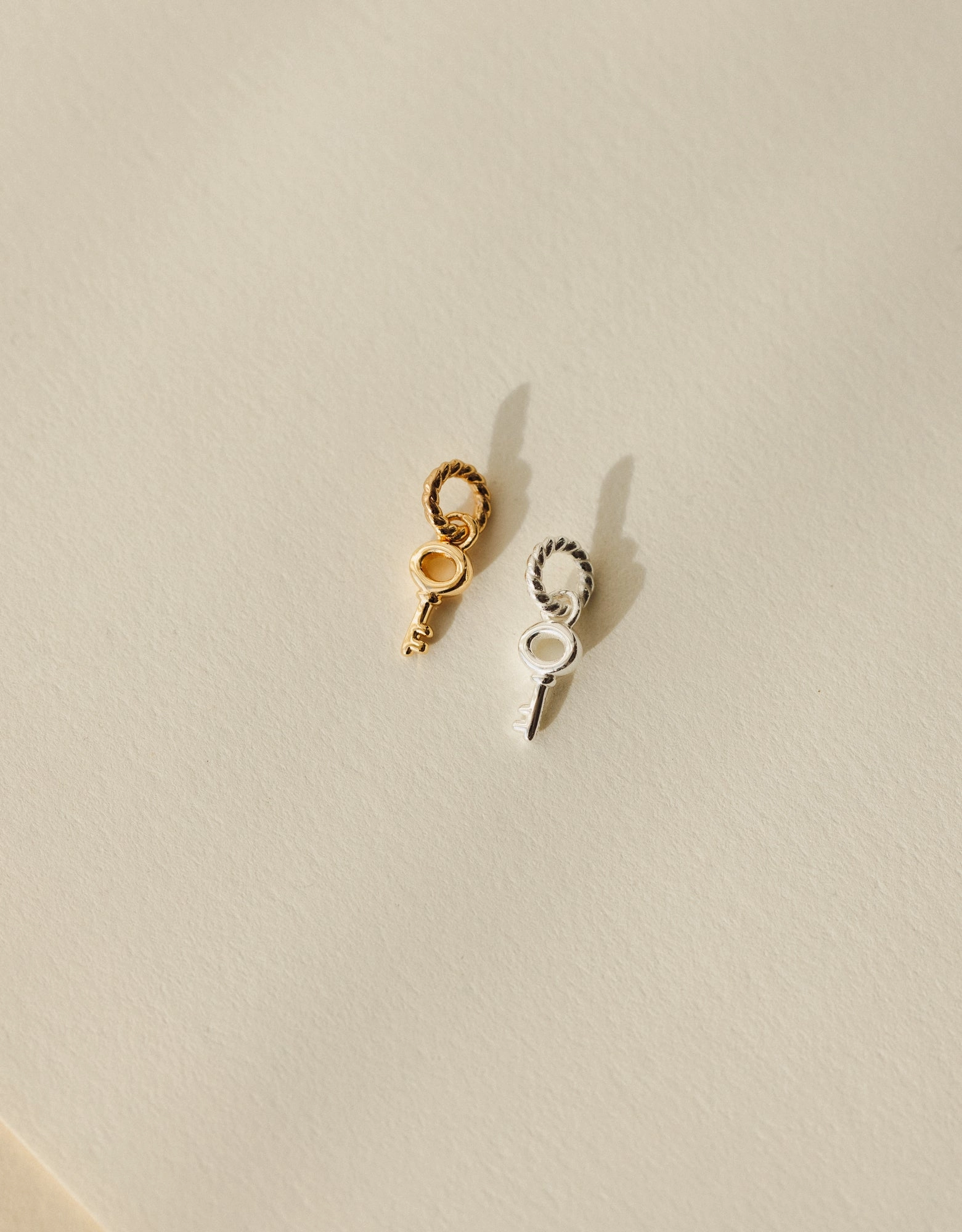 Fashion Trend Skeleton Key Charm