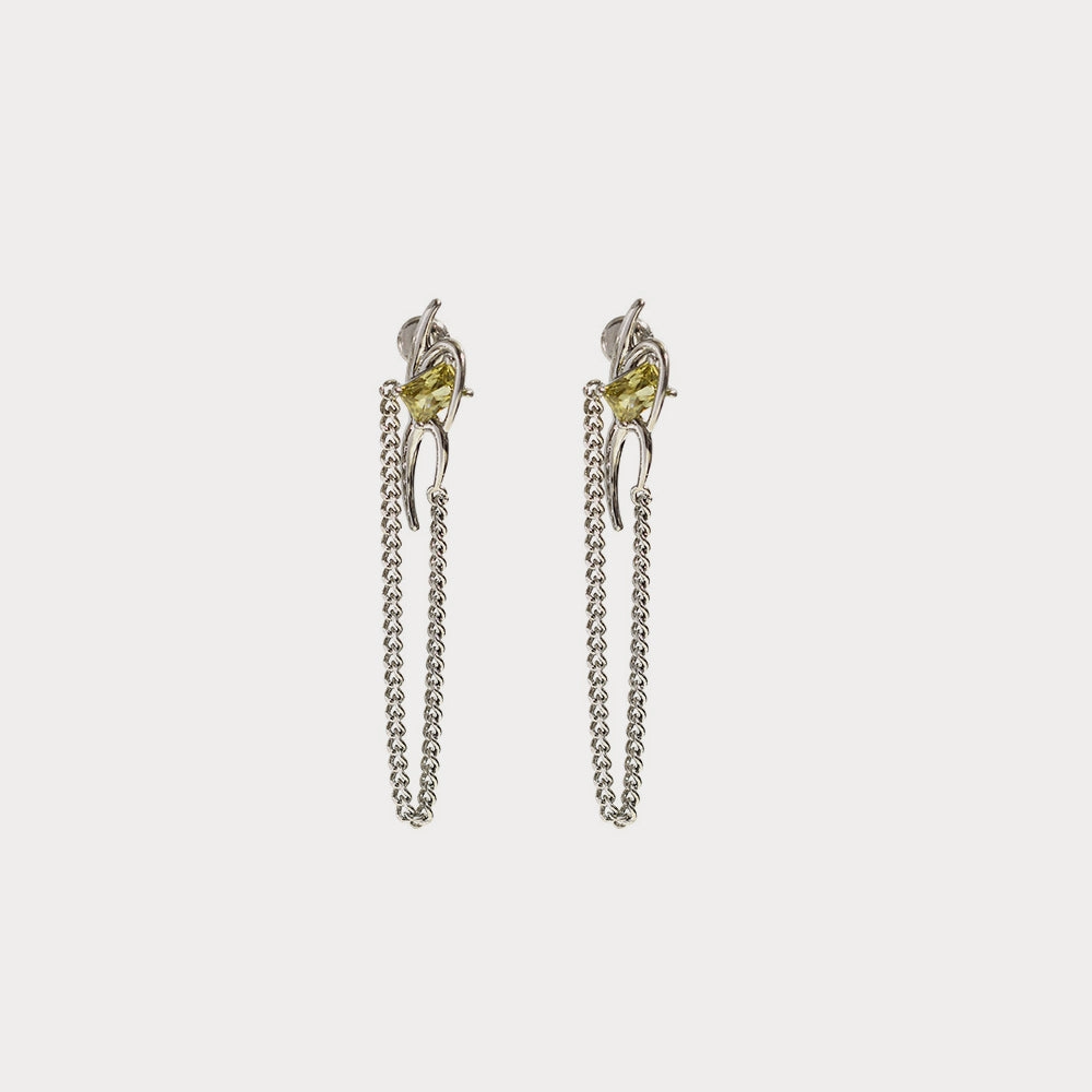 Afterglow Earrings Opulent Accessory Avant-Garde Decoration