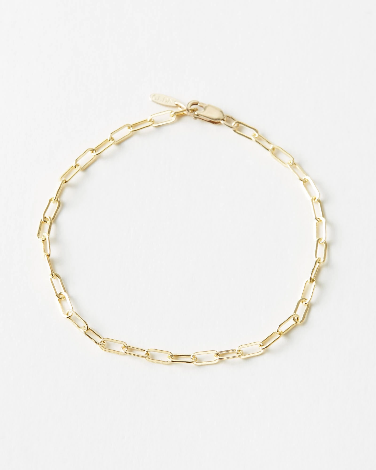 Formal Gift Small Paperclip Chain Bracelet