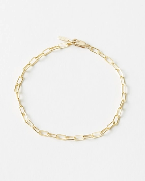 Formal Gift Small Paperclip Chain Bracelet