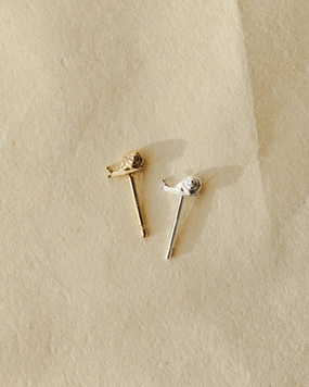 Contemporary Highlight Opulent Craft Snail Studs