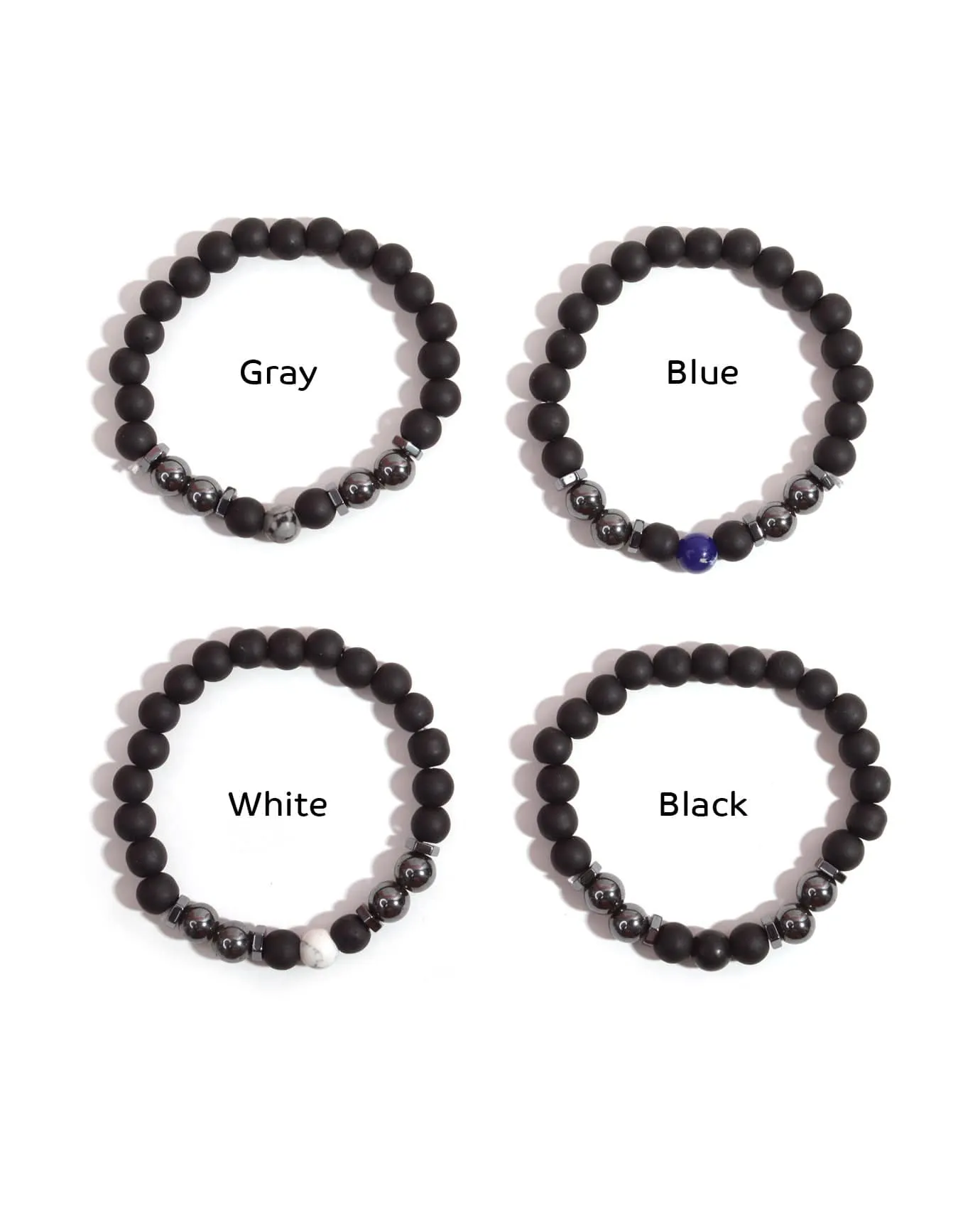 Luminous Finish Effortless Shine Marble Bead Bracelet