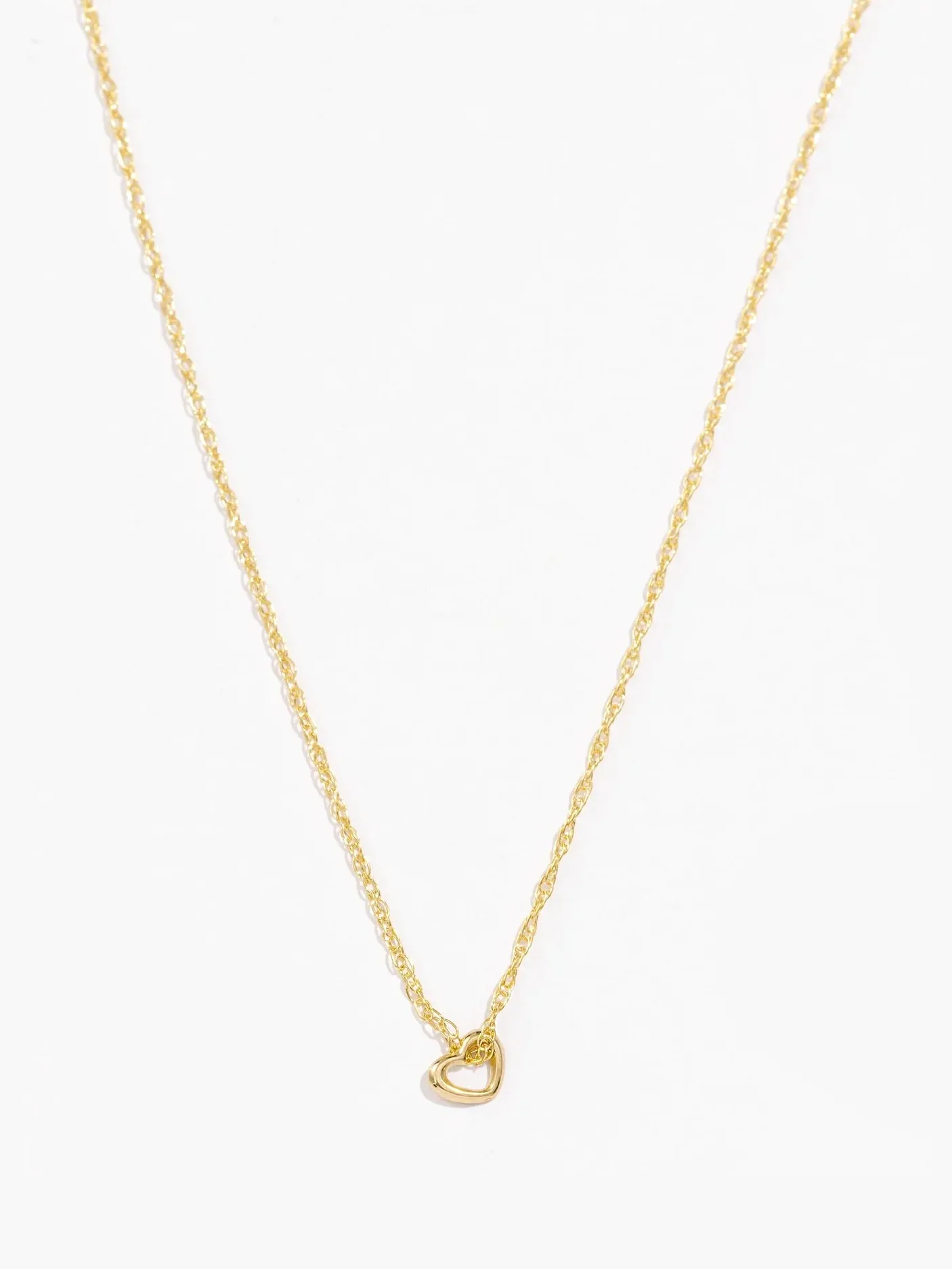 Open Heart Necklace Finest Craft Artistic Creation