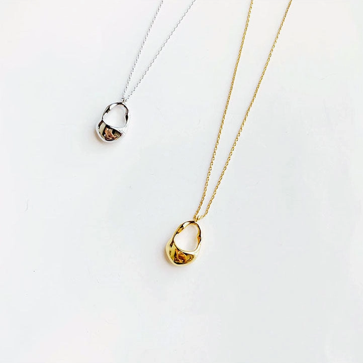 Sparkle Vibe Charming Jewelry Pieces Contemporary Basket Pendant Necklace