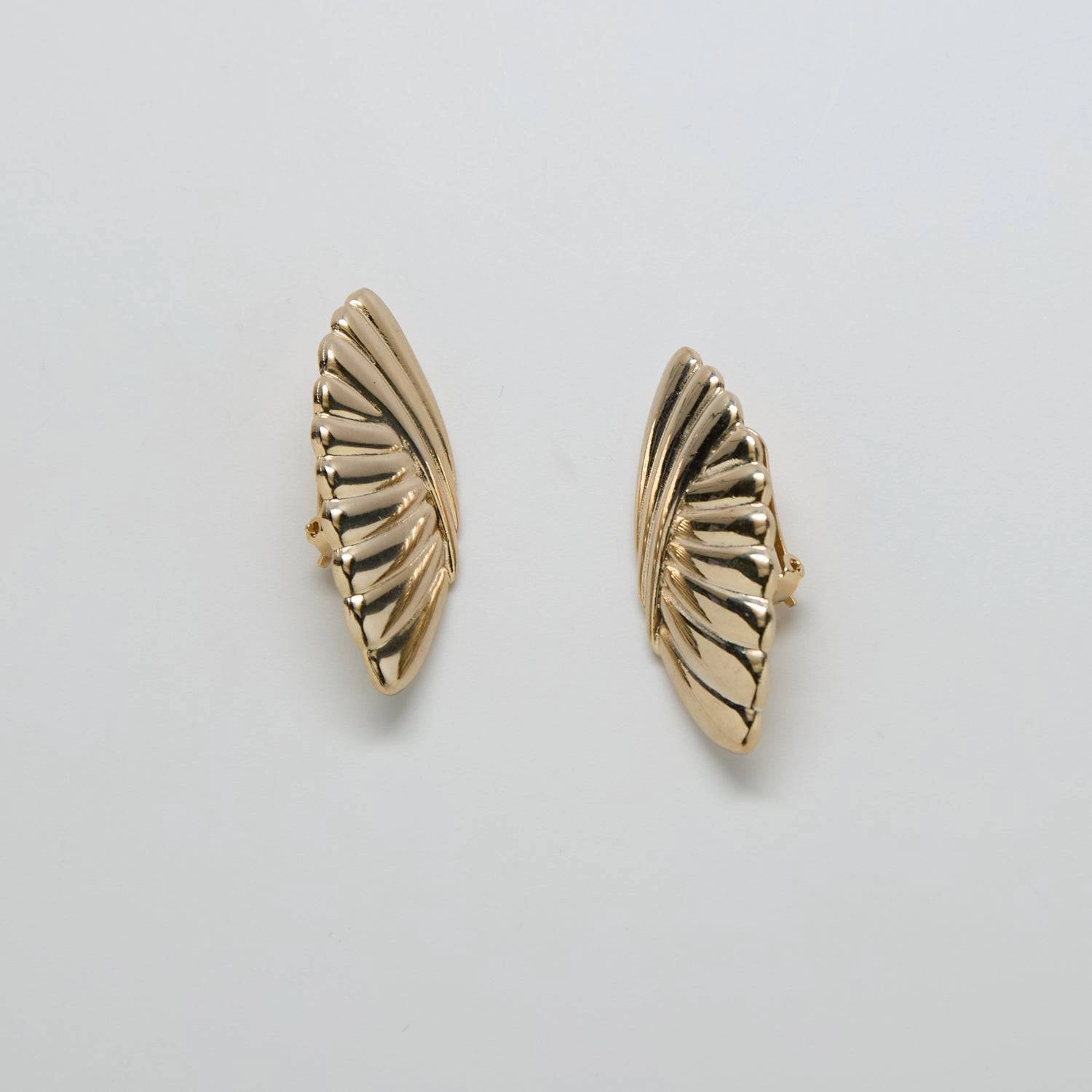 Vintage Art Deco Wing Earrings Party Favorite Ethereal Detail