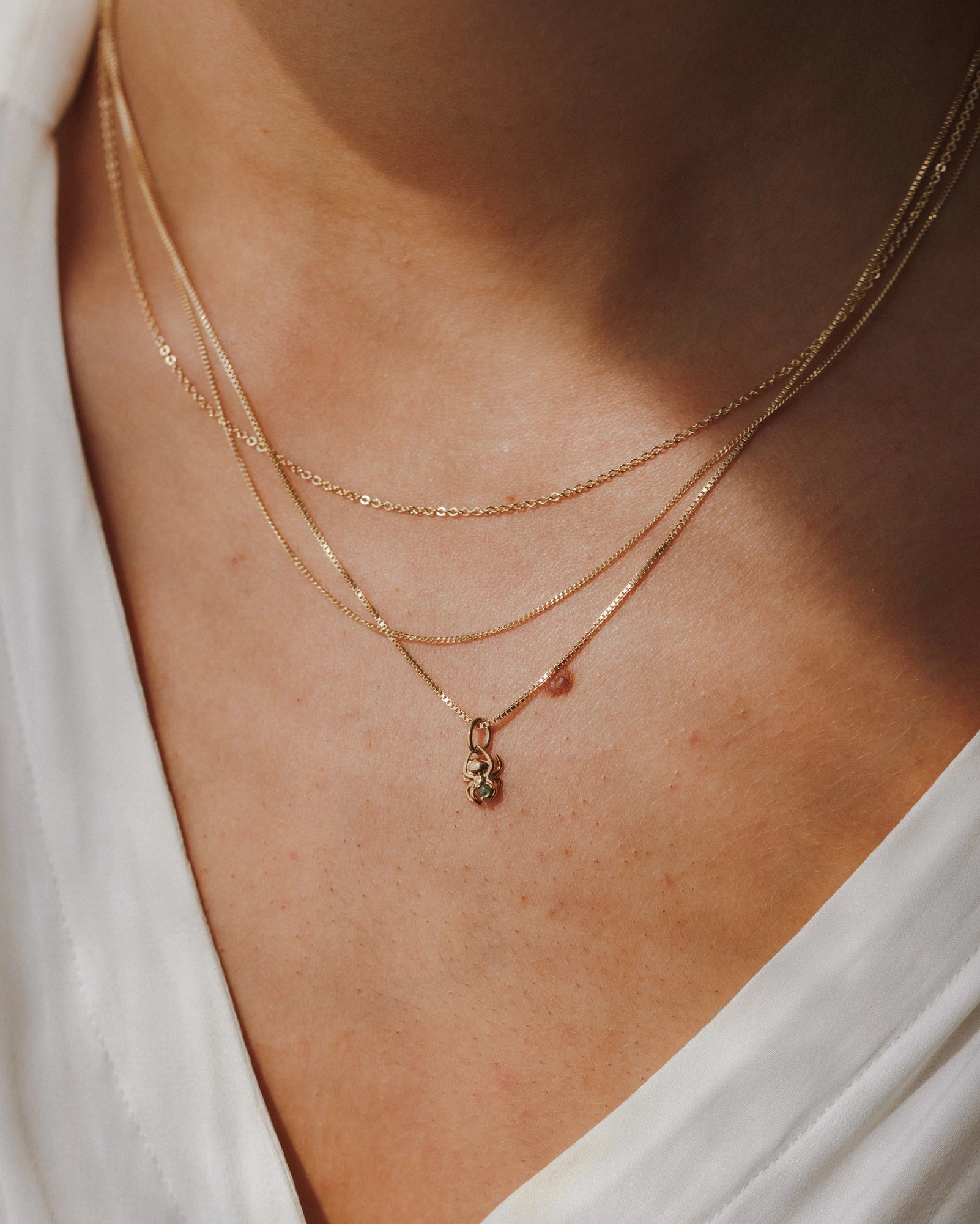 Glam Choice Timeless Layer Spider's Treasure Charm