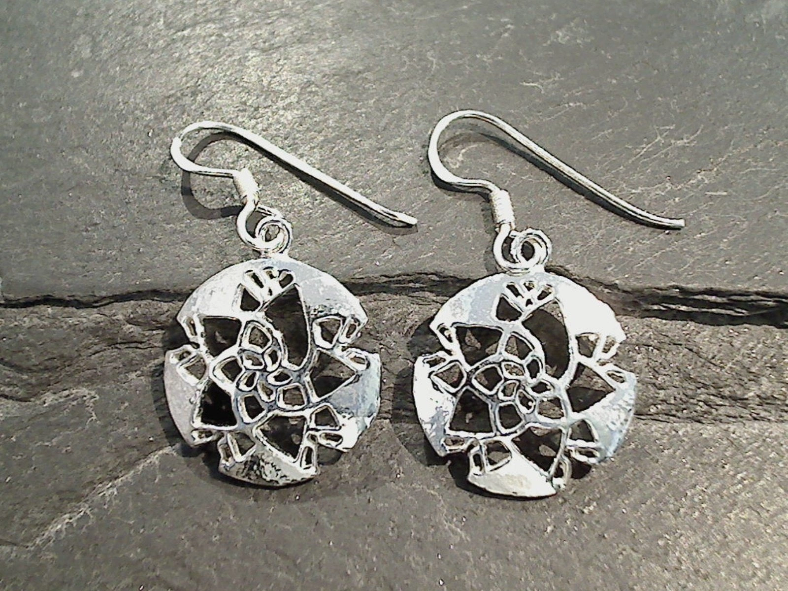 Sterling Silver Earrings Delicate Selection Sturdy Element