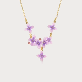 Early Lilac Necklace Ornamental Adornment Refined Detail