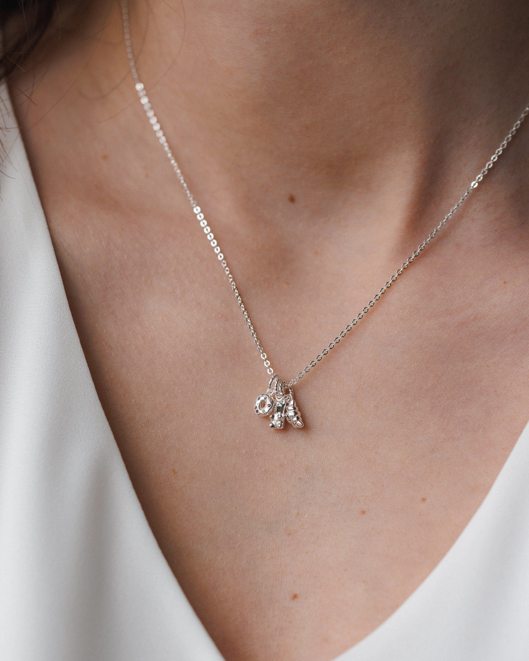 Daily Fashion Trend Forward Sprinkled Donut Charm