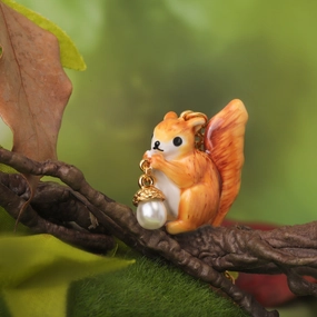 Premium Quality Sweet Touch Squirrel Necklace