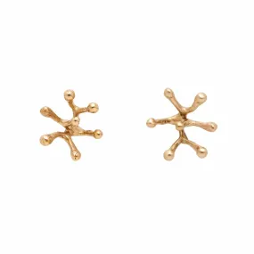 Stamen Bronze Earring Premium Accent Light Touch