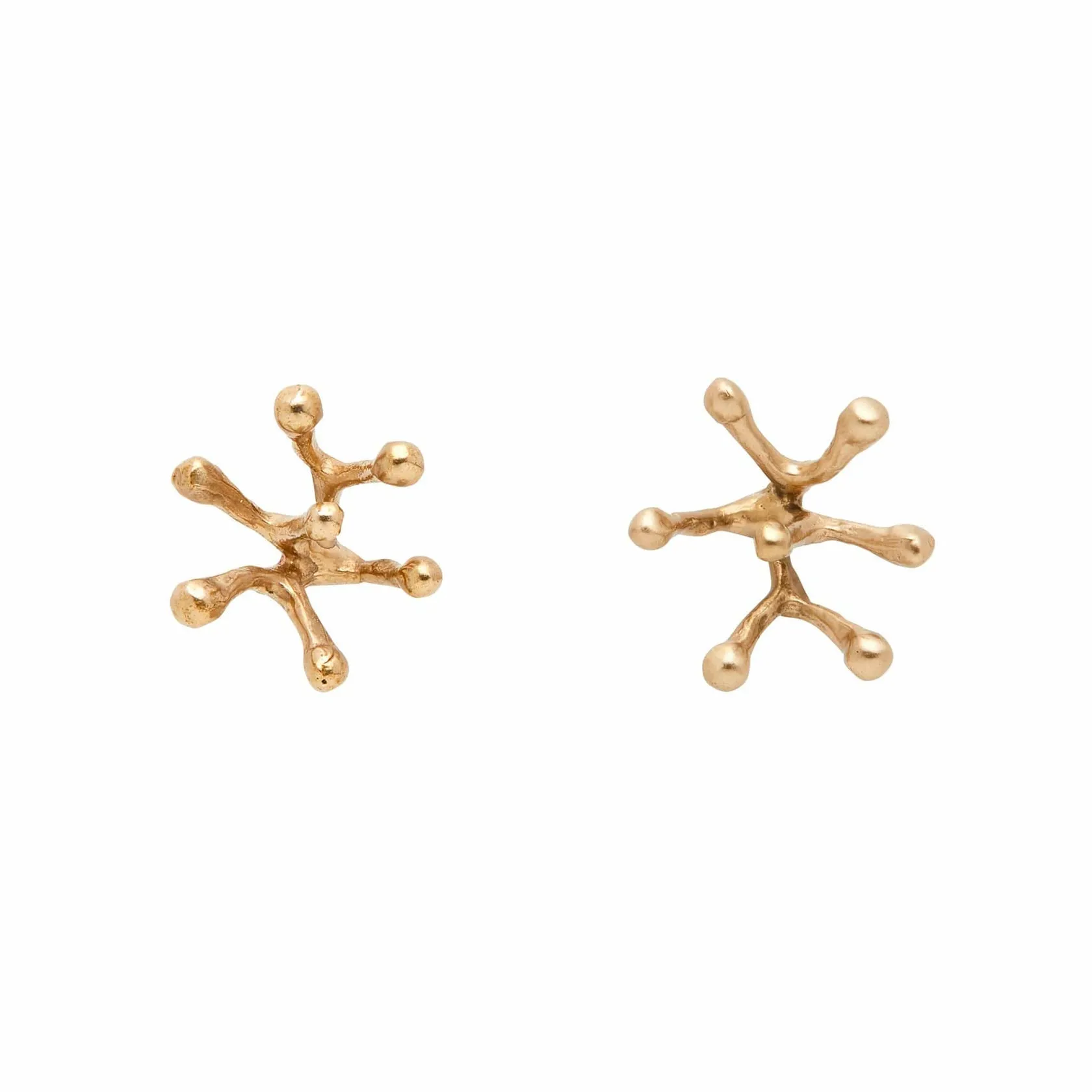 Stamen Bronze Earring Premium Accent Light Touch