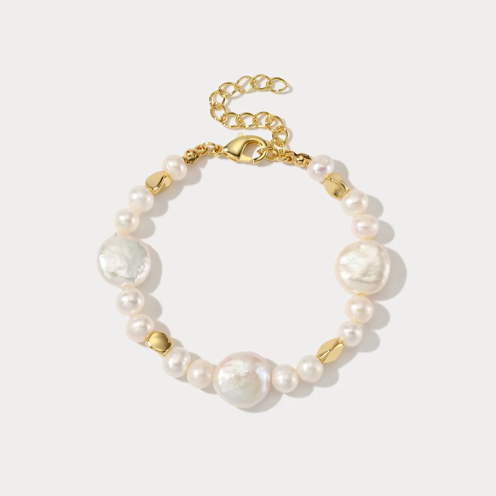 Romantic Event Occasion Perfect Baroque Pearl Bracelet