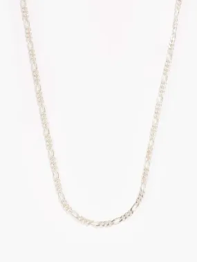 Sterling Silver Figaro Chain Gallery Night Cool Look