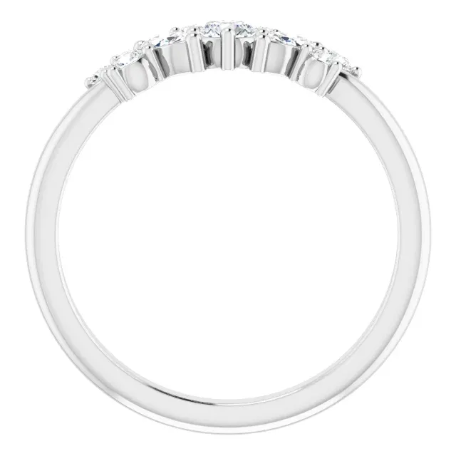 Artisan Adornment Perfect Present 14K White 1/3 CTW Diamond Multi-Shape Ring